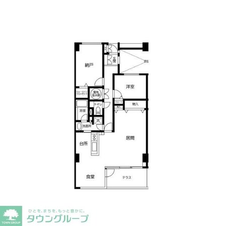 TLRレジデンス磯子駅前の物件間取画像